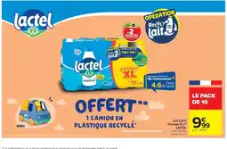Carrefour Market LACTEL Lait U.H.T. Format XL offre