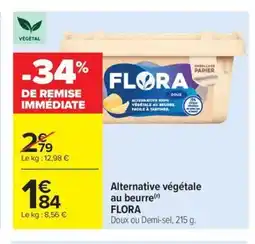 Carrefour Market FLORA Alternative végétale au beurre offre