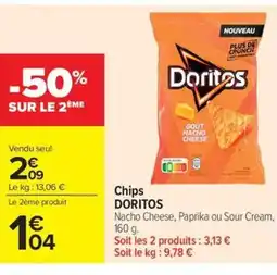 Carrefour Market DORITOS Chips offre