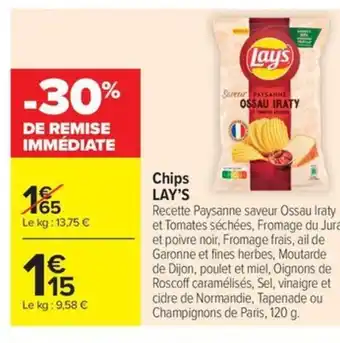Carrefour Market LAY'S Chips offre
