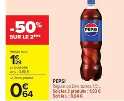 Carrefour Market PEPSI offre
