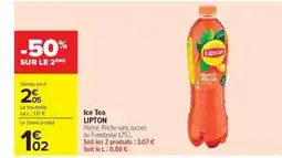 Carrefour Market LIPTON Ice Tea offre