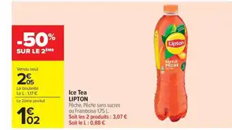 Carrefour Market LIPTON Ice Tea offre