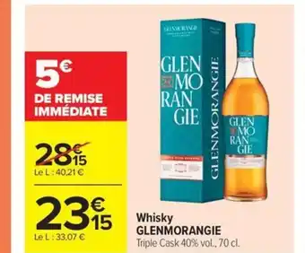 Carrefour Market GLENMORANGIE Whisky offre