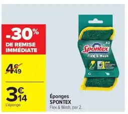 Carrefour Market SPONTEX Éponges offre