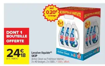 Carrefour Market SKIP Lessive liquide offre