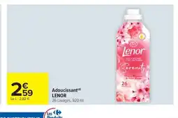 Carrefour Market LENOR Adoucissant offre