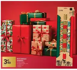 Carrefour Market Kit 4 rouleaux tendance offre