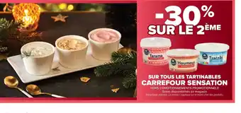 Carrefour Market CARREFOUR SENSATION Sur tous les tartinables offre