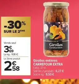 Carrefour Market CARREFOUR EXTRA Girolles entières offre