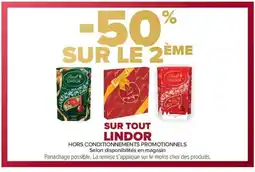 Carrefour Market LINDOR Sur tout offre