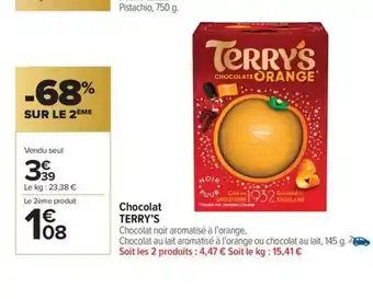 Carrefour Market TERRY'S Chocolat offre