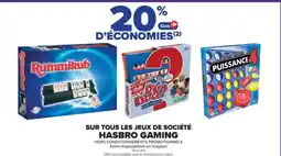 Carrefour Market HASBRO GAMING Sur tous les jeux de société offre