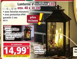 Norma I-GLOW Lanterne d'extérieur LED offre