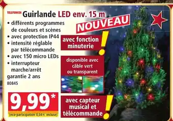Norma TELEFUNKEN Guirlande LED offre