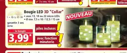 Norma I-GLOW Bougie LED 3D Collar offre