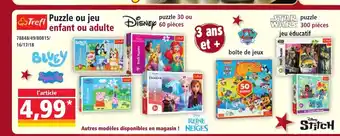 Norma Puzzle ou jeu enfant ou adulte offre