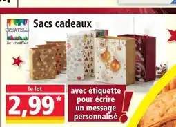 Norma CREATELLI Sacs cadeaux offre