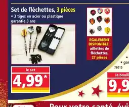 Norma Set de fléchettes, 3 pièces offre