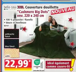 Norma BELLA CASA XXL Couverture douillette offre