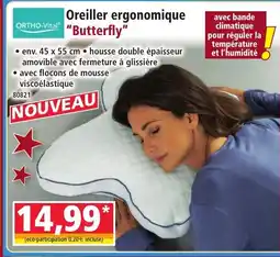 Norma ORTHO-VITAL Oreiller ergonomique Butterfly offre