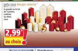 Norma BELLA CASA Bougie colorée offre