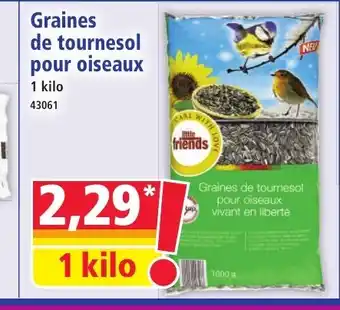 Norma Graines de tournesol pour oiseaux offre