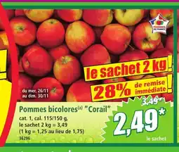 Norma Pommes bicolores Corail offre