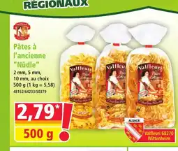 Norma Pâtes à l'ancienne Nüdle offre