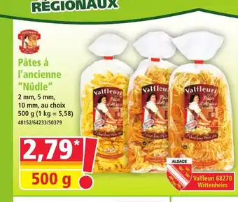 Norma Pâtes à l'ancienne Nüdle offre
