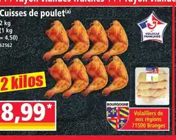 Norma Cuisses de poulet offre