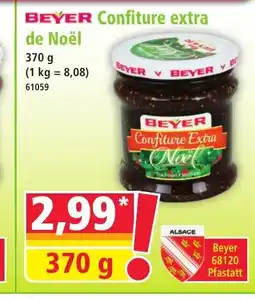 Norma BEYER Confiture extra de Noël offre