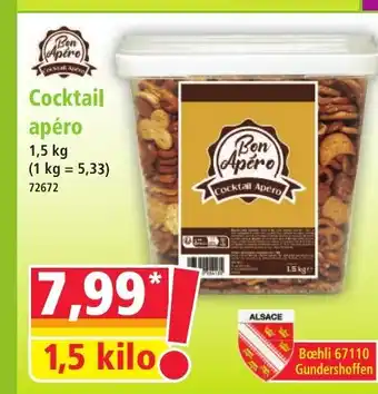 Norma Cocktail apéro offre