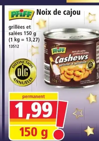 Norma PFIFF/ Noix de cajou offre