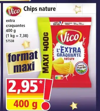 Norma VICO Chips nature offre