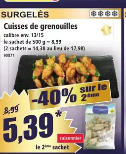 Norma Cuisses de grenouilles offre