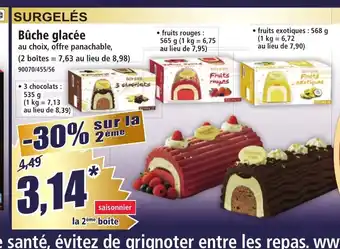 Norma Bûche glacée offre