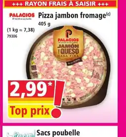 Norma PALACIOS Pizza jambon fromage offre
