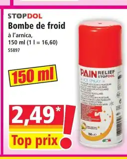 Norma STOPDOL Bombe de froid offre