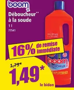 Norma BOOM Déboucheur à la soude offre