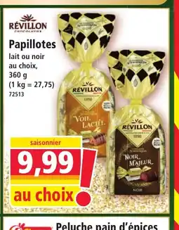 Norma RÉVILLON Papillotes offre