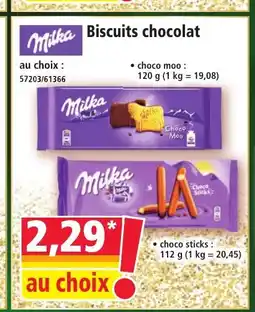 Norma MILKA Biscuits chocolat offre