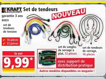 Norma KRAFT Set de tendeurs offre