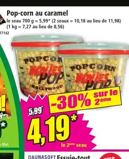 Norma Pop-corn au caramel offre