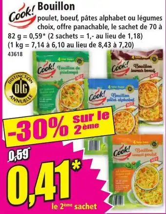 Norma COOK Bouillon offre