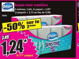 Norma OOOPS Essuie-tout sensitive offre
