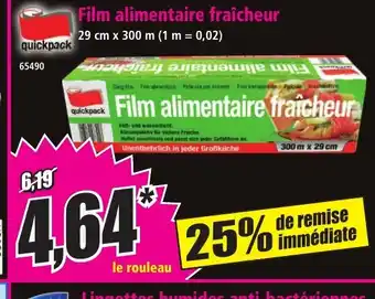 Norma Film alimentaire fraîcheur offre