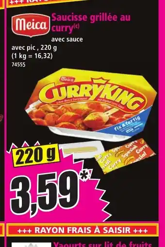 Norma MEICA Saucisse grillée au offre