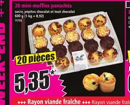 Norma 20 mini-muffins panachés offre
