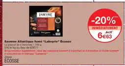 Monoprix LABEYRIE Saumon Atlantique fumé Écosse offre
